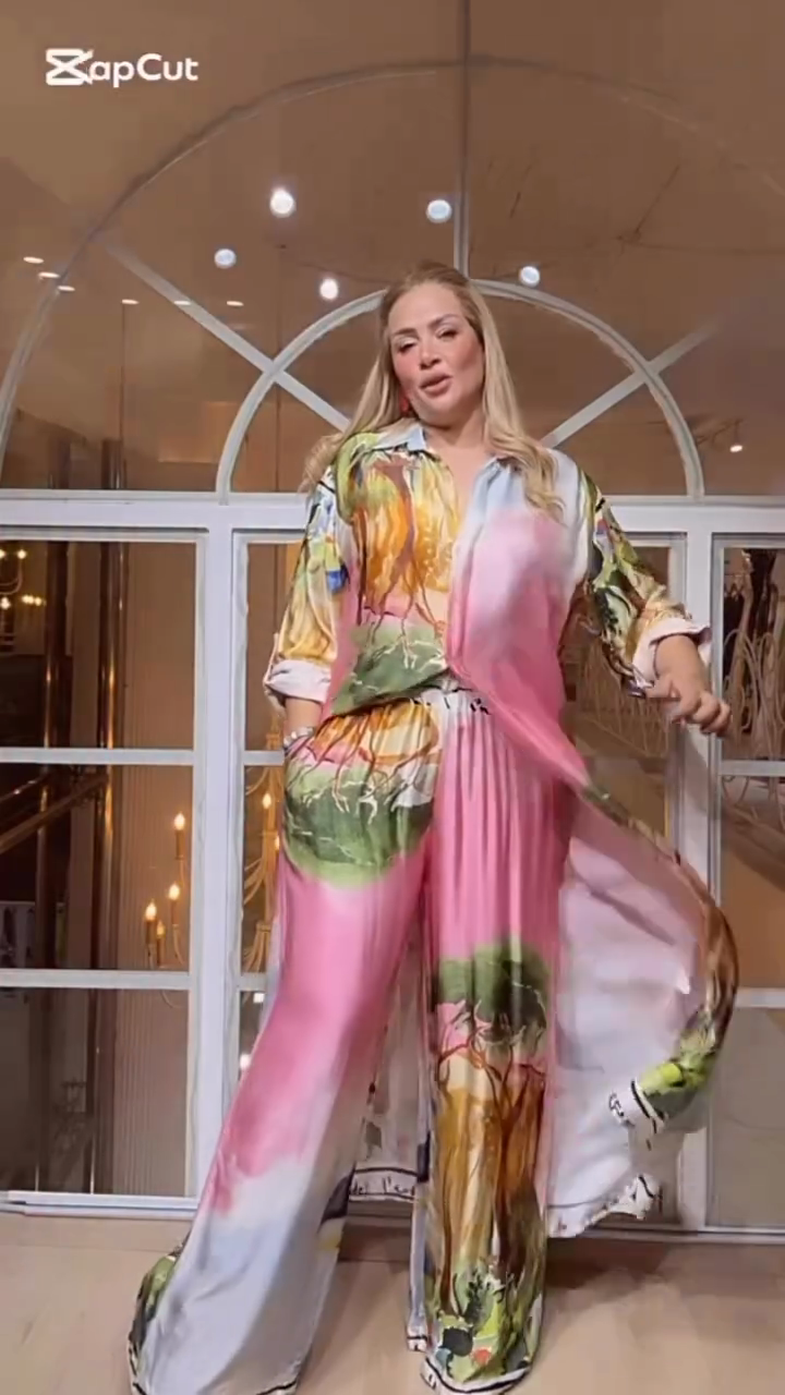 Satin Silk Long Dress set